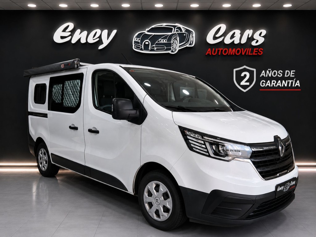 -- RENAULT TRAFFIC 2.0 DCI 110CV CAMPERIZADA -- DESDE 396€ AL MES