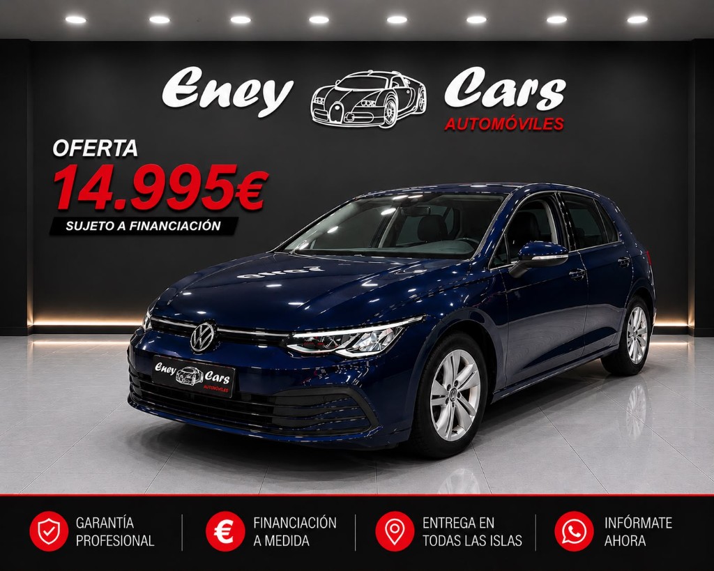 ---- VOLKSWAGEN GOLF 1.0 TSI 110CV ---- DESDE 220€ AL MES