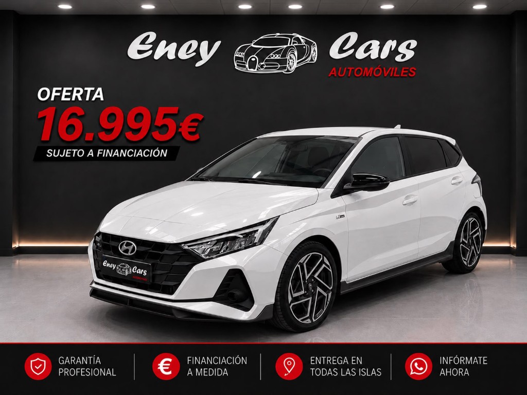---- HYUNDAI I20 1.2 MPI N-LINE ---- DESDE 242€ AL MES