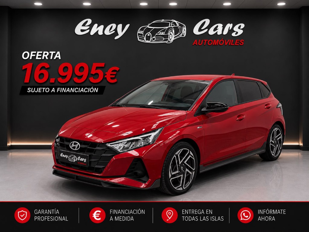 ---- HYUNDAI I20 1.2 MPI N-LINE ---- DESDE 242€ AL MES